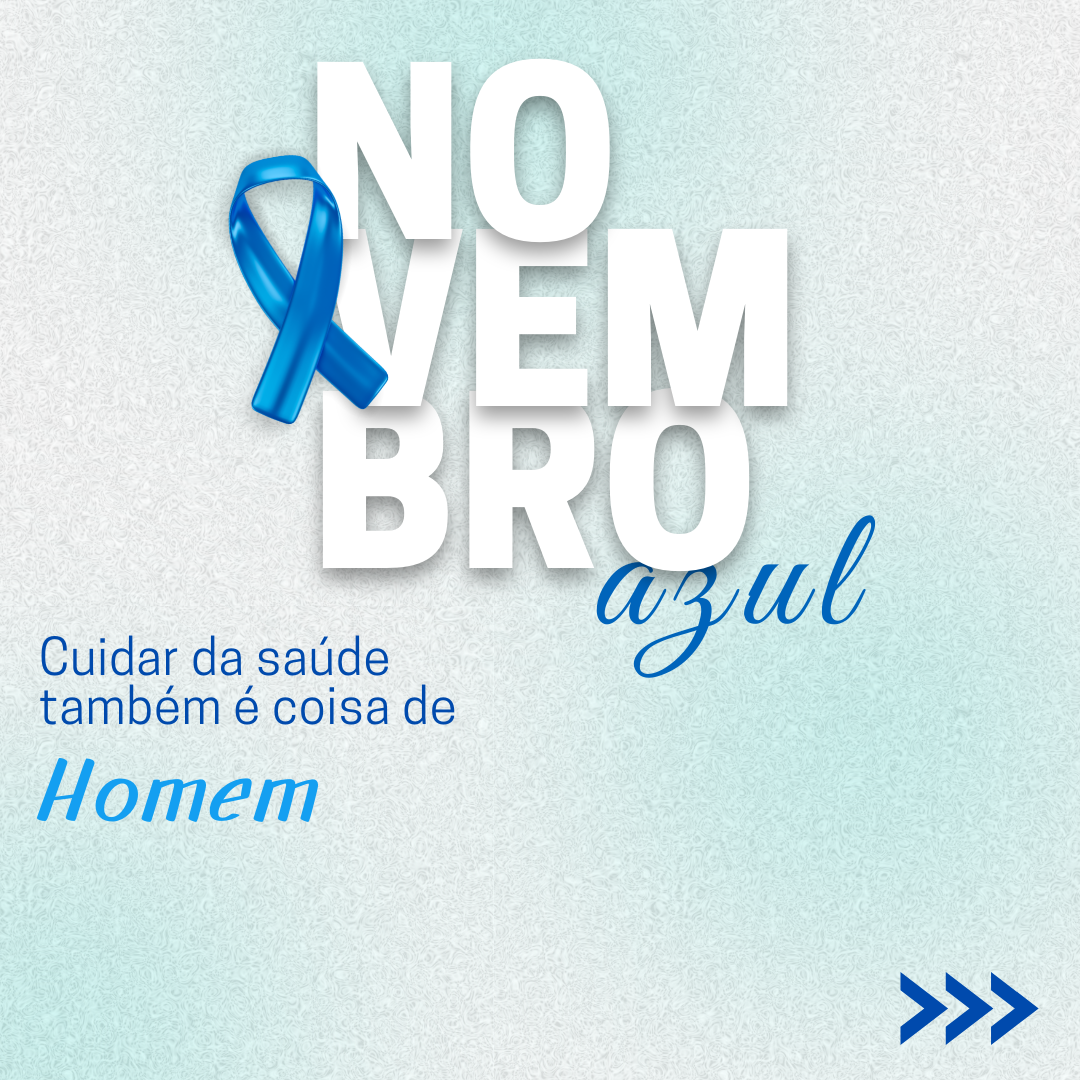 Novembro Azul, mês de prevenção do câncer de próstata